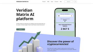 Thumbnail of veridian-matrix-ai-app.com