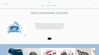 Thumbnail of paigehalminiakdesigns.com