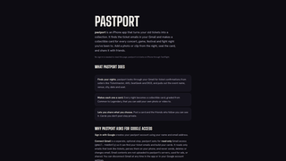 Screenshot of trypastport.com