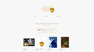 Thumbnail of hauntedhollowstudio.com