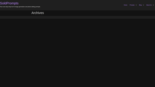 Thumbnail of soldprompts.com