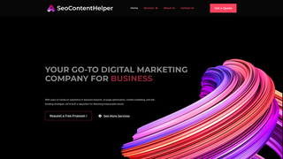 Thumbnail of seocontenthelper.com