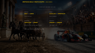 Screenshot of impossiblematchups.com