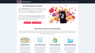 Thumbnail of tikemojis.com