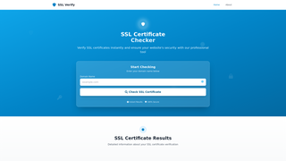 Thumbnail of sslverify.net