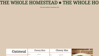 Thumbnail of thewholehomesteadmn.com