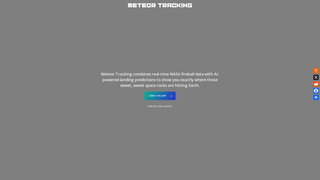Thumbnail of meteortracking.com