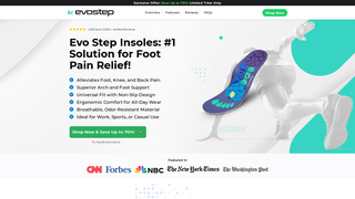Thumbnail of evostepinsole.com