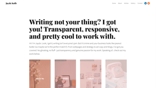 Thumbnail of jaydeswritingstudio.com