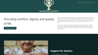 Thumbnail of thankfulheartscare.org
