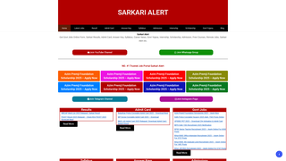 Thumbnail of sarakarialert.com