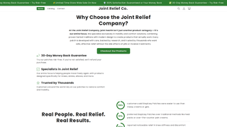 Thumbnail of jointreliefco.com
