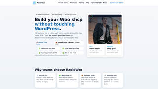 Thumbnail of rapidwoo.com
