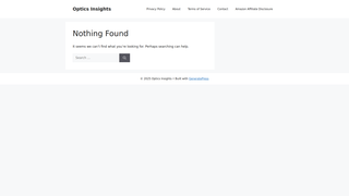 Thumbnail of opticsinsights.com