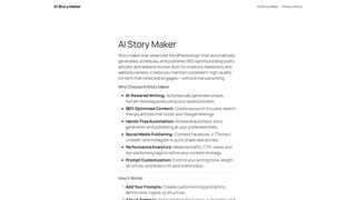 Thumbnail of storymakerplugin.com