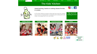 Thumbnail of thekidskitchen.net