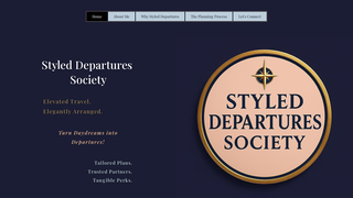 Thumbnail of styleddepartures.com