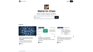 Thumbnail of wahidonchain.com