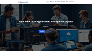 Thumbnail of paramstack.com