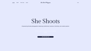 Thumbnail of sheshootsmag.com