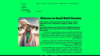Thumbnail of saudiweb3domains.com
