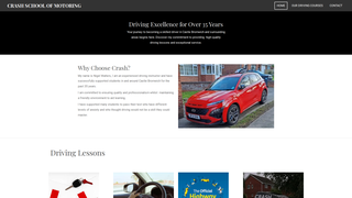 Thumbnail of crashschoolofmotoring.com