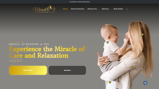 Thumbnail of miracleultrasoundspa.com