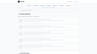 Screenshot of polirify.org