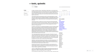 Thumbnail of toxicquixotic.com
