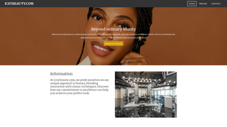 Thumbnail of iceybeauty.com
