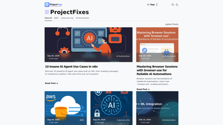 Thumbnail of projectfixes.com
