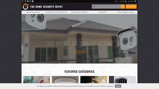 Thumbnail of thehomesecuritydepot.com