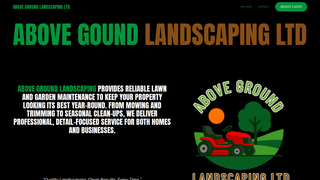 Thumbnail of abovegroundlandscapingltd.com