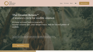 Thumbnail of thecreativereturn.com