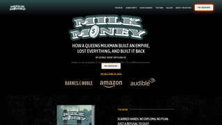 Screenshot of milkmoneybook.com