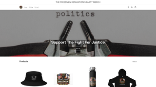 Screenshot of frpmerch.com
