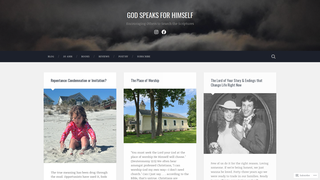 Thumbnail of godspeaksforhimself.com
