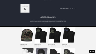 Thumbnail of valoroneclothingco.com