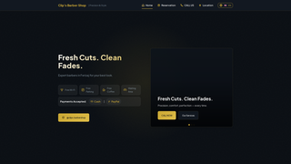 Thumbnail of clips-barbershop.com