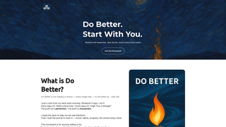 Thumbnail of dobetterhq.com