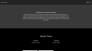 Thumbnail of courtsofpraisechurch.org