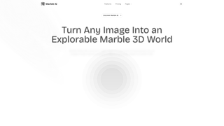 Screenshot of marble-ai.org