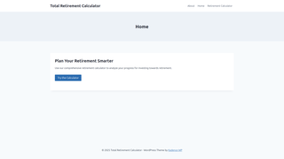 Thumbnail of totalretirementcalculator.com