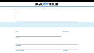 Thumbnail of bayoucitytribune.com
