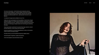Screenshot of lornaxx.com