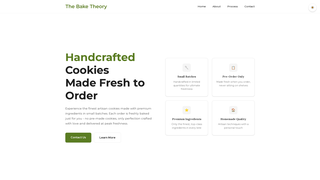 Thumbnail of thebaketheory.com