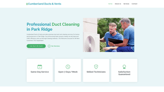 Thumbnail of cumberlandductsandvents.com