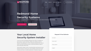 Thumbnail of redmondhomesecuritysystems.com