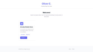 Thumbnail of oliverne.com