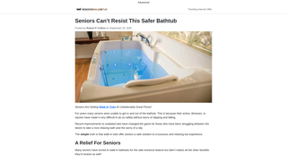 Thumbnail of seniorswalkintub.com